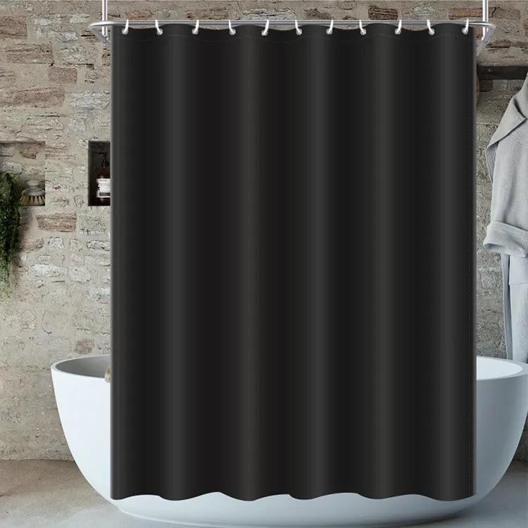 Шторка для душа и ванной комнаты Bathlux 180 x 180 см водонепроницаемая люкс качество, Черная Каменец-Подольский - изображение 5