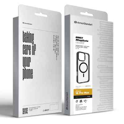 Чохол до мобільного телефона Armorstandart Unit MagSafe Apple iPhone 16 Pro Max Black (ARM78713) Вінниця