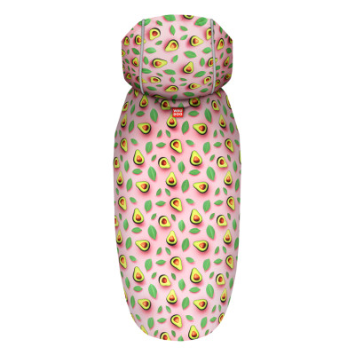 Дождевик для животных WAUDOG Clothes Накидка с капюшоном Авокадо на розовом XXS (354-4051) Винница - изображение 3
