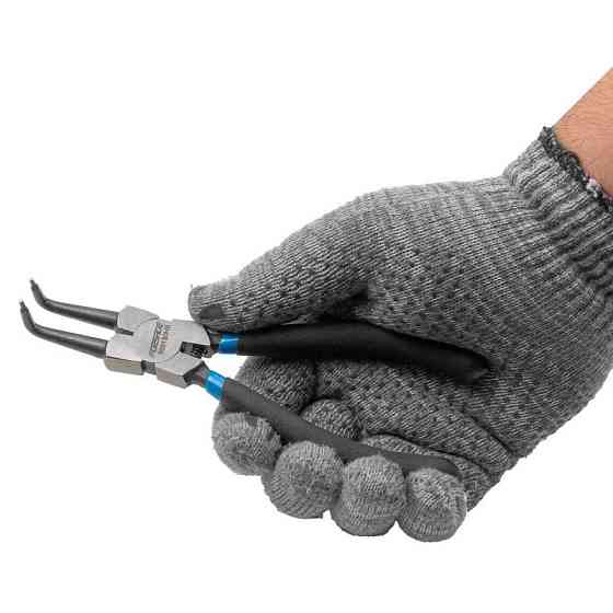 Знімач стопорних кілець на стиск, вигнутий 90°, 180 мм, Forsage F-609180HB Одеса