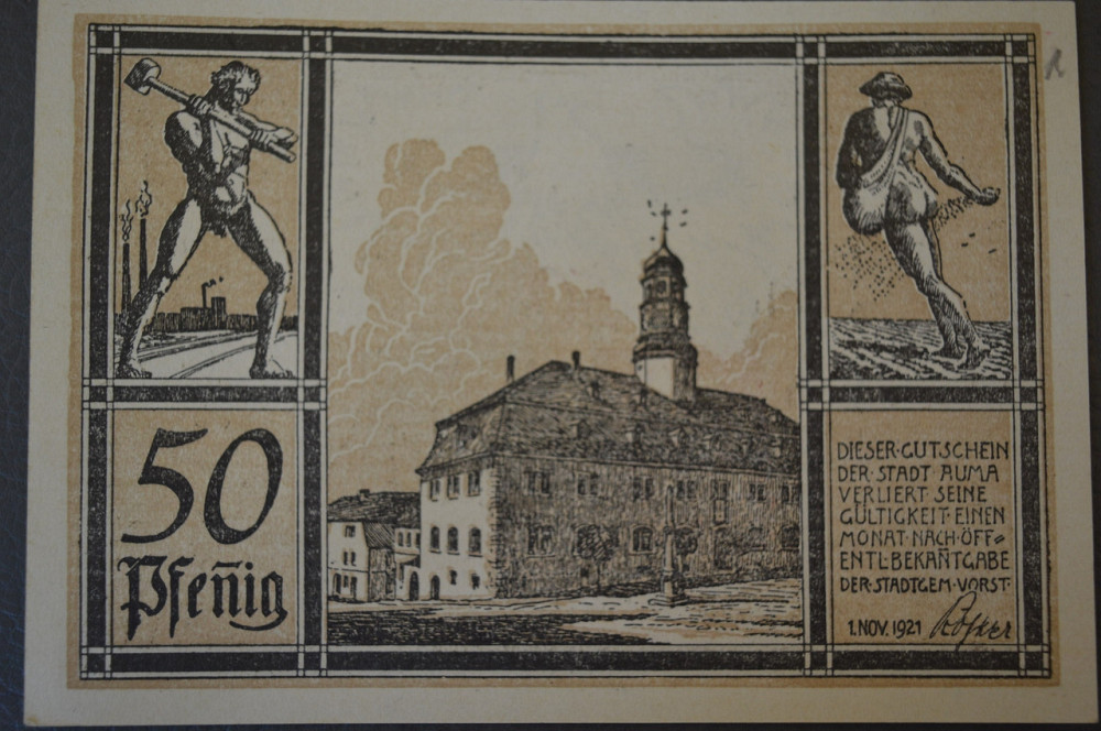 Германия. Нотгельд. 50 Pf ( 10 ) Полтава - изображение 1