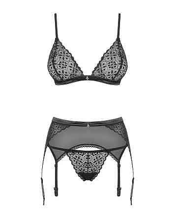 Комплект білизни - Obsessive Shibu Set Black S/M Sex Aura Київ