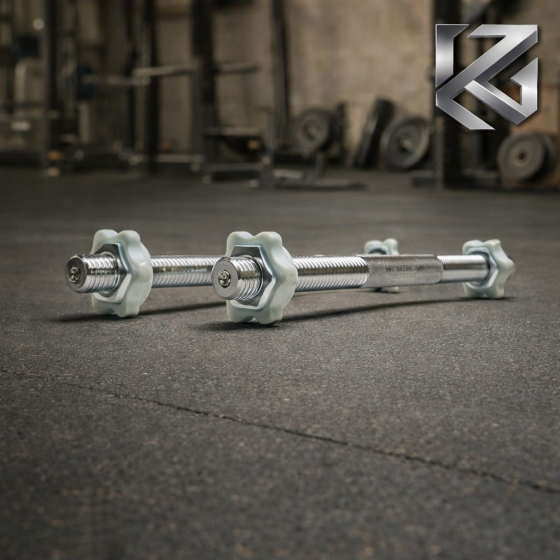 Грифи гантельні по 42 см з діаметром 25 мм 2 шт Kachai Zelezo Iron Pro Київ