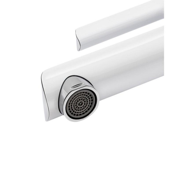 Змішувач для раковини Qtap Grand QTGRAWCR001F (k35), одноважільний, низький, White Харків - фото 5