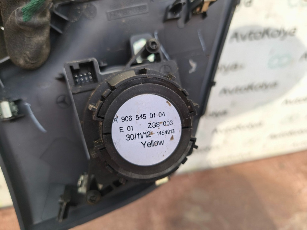 Перемикач світла фар з рамкою Mercedes Citan 2012-2020 (A9065450104) Ковель - фото 2