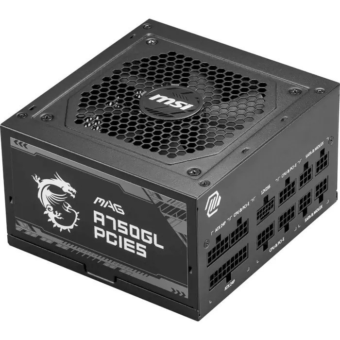 Блок живлення MSI MAG A750GL PCIE5 750W Чорний Харків - фото 6