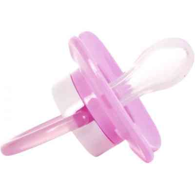 Пустушка Baby Team силіконова,класична, 0+ міс (3007_рожевий) Вінниця