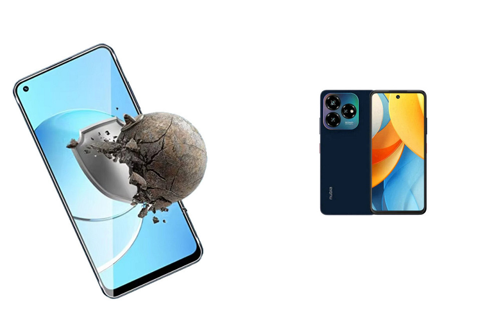 Захисне скло DefenzoGlass для ZTE Nubia V60, Nubia V60 Design – подвійна міцність Київ - фото 3