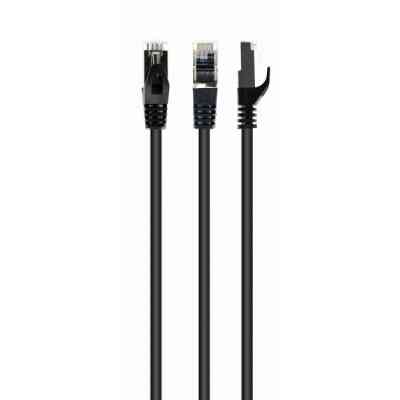 Патч-корд 10м S/FTP Cat 6A CU LSZH black Cablexpert (PP6A-LSZHCU-BK-10M) Вінниця
