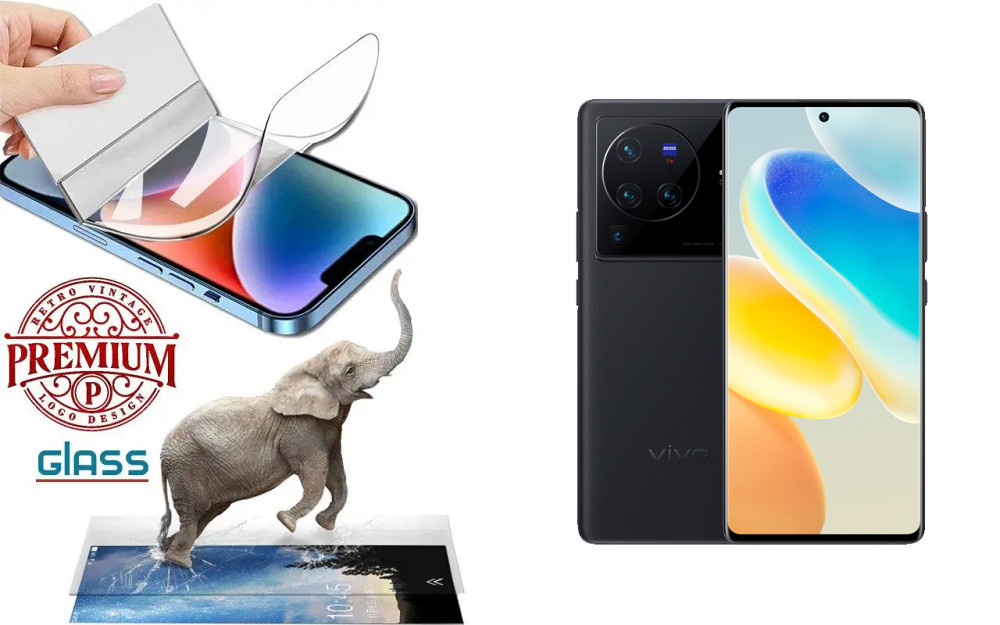 Поліуретанова плівка Vivo X80 Pro, Premium, товщина 0,2 мм Київ - фото 1