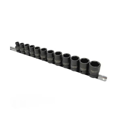 Набір головок Toptul ударних на планці 1/2" 12 шт. 8-22мм (GAAQ1612M) Вінниця - фото 1