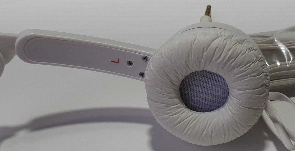 Навушники Viido white mini headphones 3.5 mm jack plug foldable. Харків - фото 2