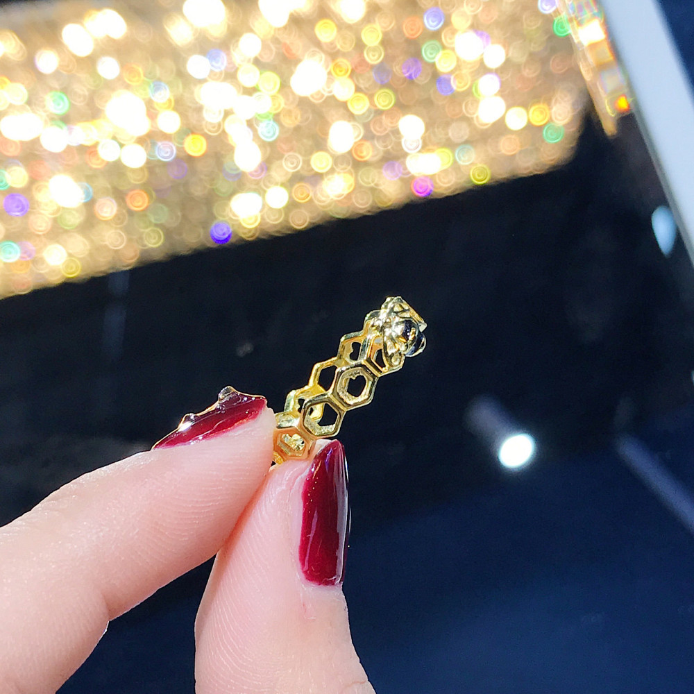 Срібна каблучка   "Бджола і соти" 167116EN16 MasterSem Київ - фото 8