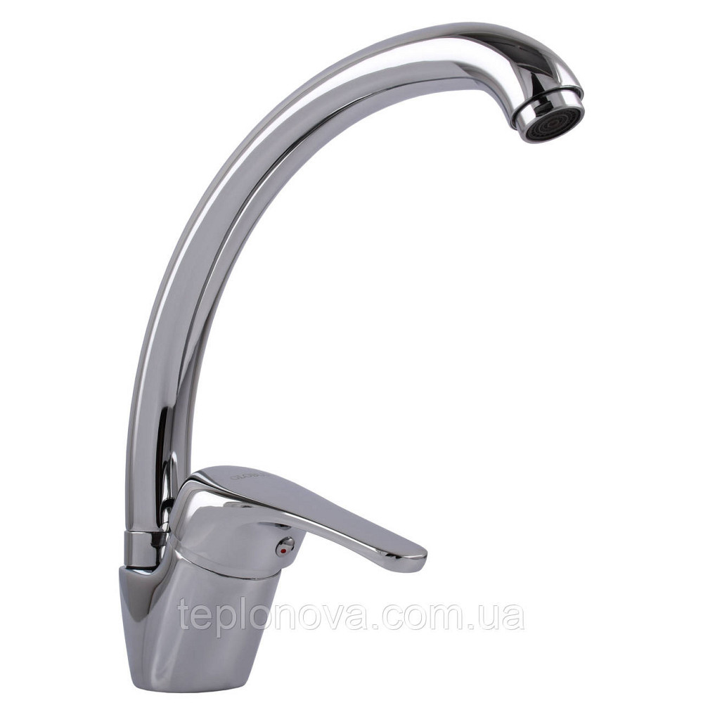 Змішувач для кухні Globus Lux Solly GLSO-0103S-WH без шлангів Чернівці - фото 3