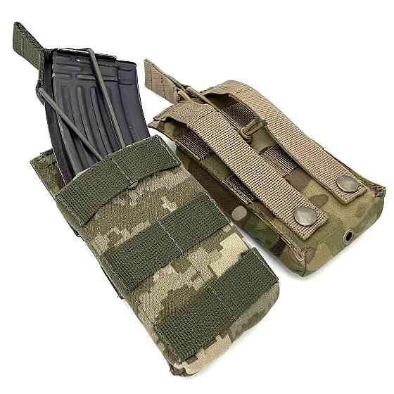 Підсумок м'який для одного магазину АК IRR Cordura 500 D Пиксель MM-14 (olive) Запоріжжя