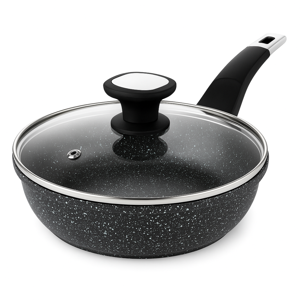 Сковорода для запікання в духовці, Сковорода якісна на плиту Нова алюмінієва IU-73 Львів - фото 9