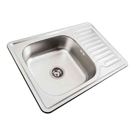 VALESO Кухонна мийка з нержавіючої сталі Valeso 7050 ДЕКОР (0,8/180 мм) Киев