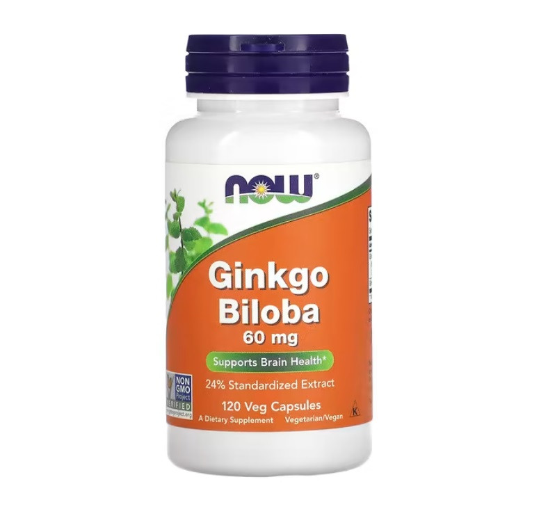GINKGO BILOBA 60mg | 120 vcaps | Луцк - изображение 1