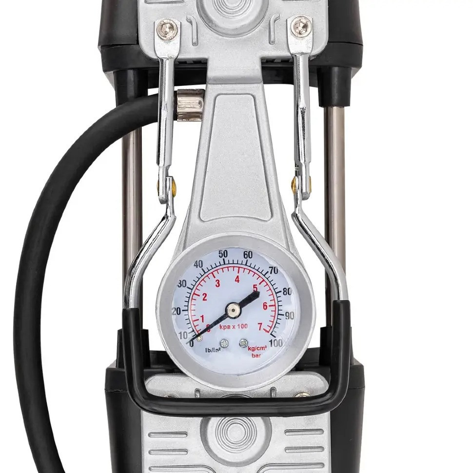 Компрессор автомобильный с фонарем (12В, 65л/мин, 7 бар) в кейсе Rockforce RF-2014360 Одесса - изображение 3