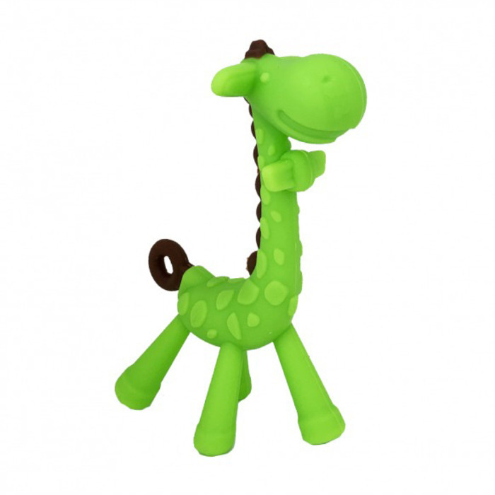 Силіконовий прорізувач "Жираф" MGZ-0416(Green) в футлярі Вінниця - фото 1