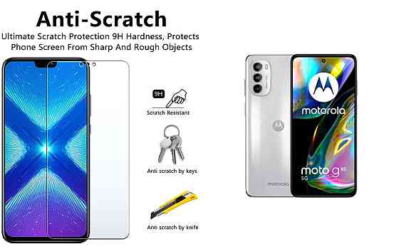 Защитное стекло NeoGlass для Motorola Moto G82 – ультрапрозрачное и устойчивое Киев