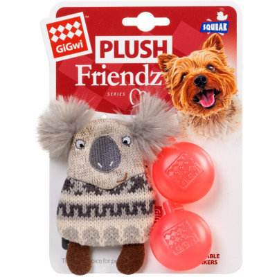 Іграшка для собак GiGwi Plush Коала з пискавкою 10 см (75012) Вінниця - фото 2