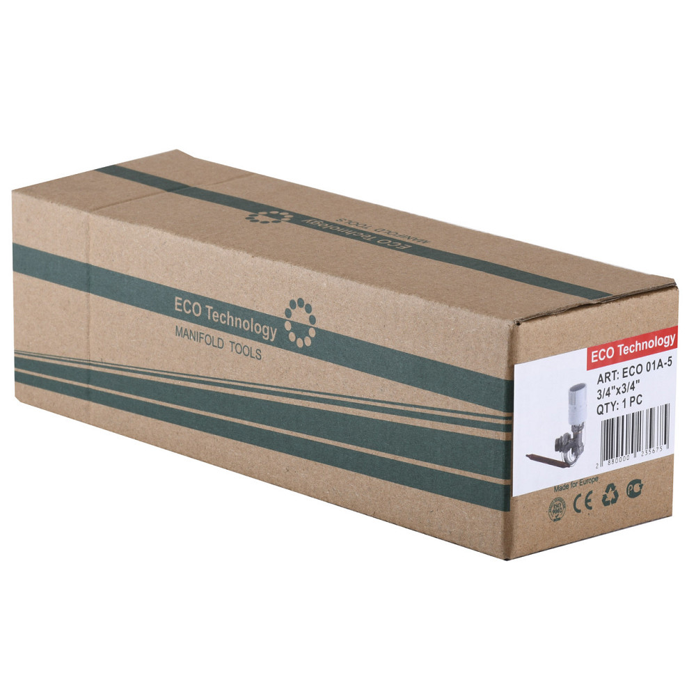 Узел подмеса с термоголовкой ECO 01A-5 3/4″х3/4″ угловой Киев - изображение 3