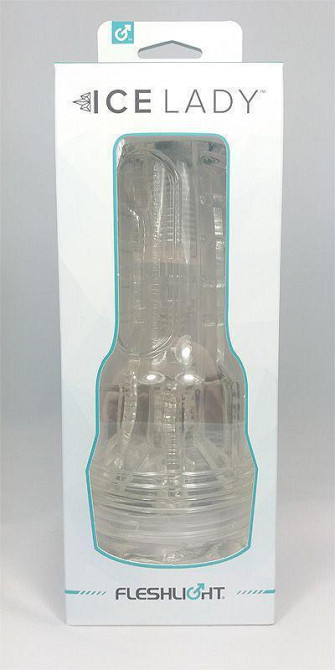 Мастурбатор-вагина Fleshlight Ice Lady Crystal, полупрозрачный материал и корпус Sex Aura Киев - изображение 3