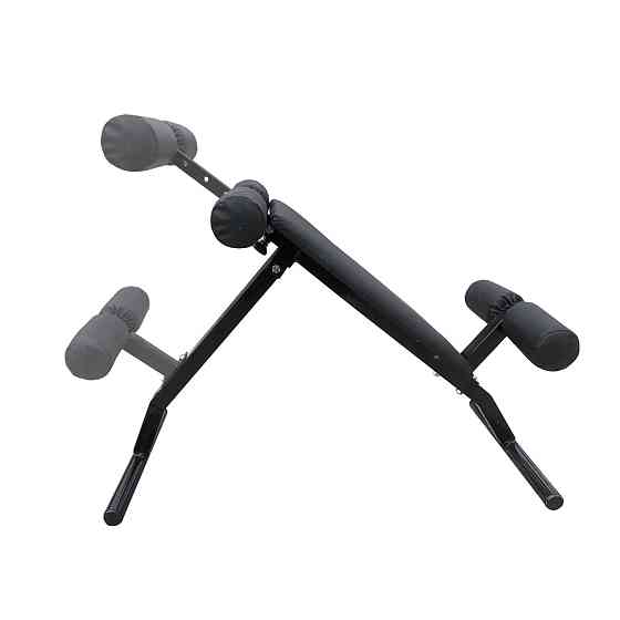 Лавка для преса комбінована складна KZ-830 Тренажери для преса, гіперекстензії Київ