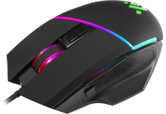 Миша Defender Warfame GM-880L RGB, 8 кнопок,12800 dpi (52880) (6823843) Киев
