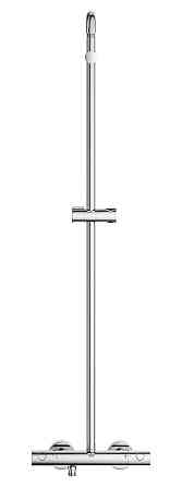 Душова система з термостатом для настінного монтажу Grohe Tempesta System 250 Cube (26689001) ( 31632 ) Харьков