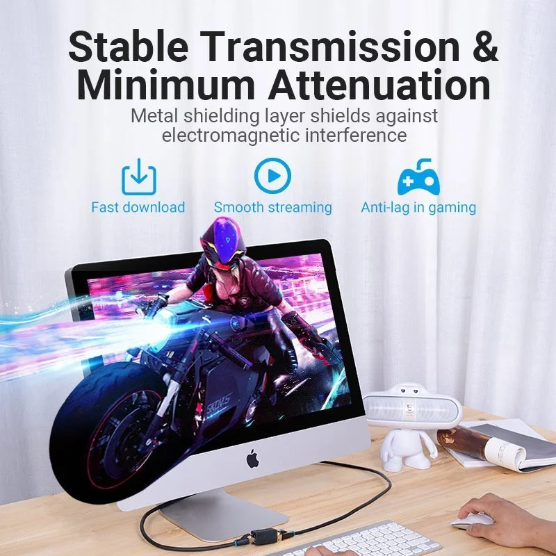 Соединитель витой пары Vention Cat.6 белый Киев - изображение 1