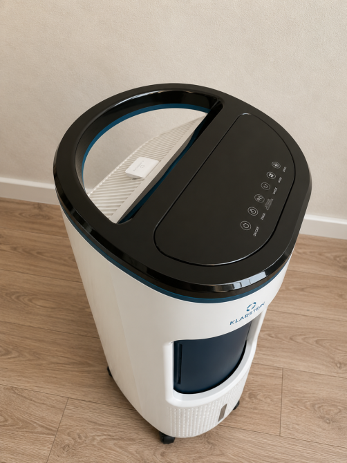 Б/в Охолоджувач повітря Klarstein IceWind Plus Smart 4-в-1, Wi-Fi, 7 л, іонізатор, вентилятор, зволожувач, очищувач Київ - фото 10