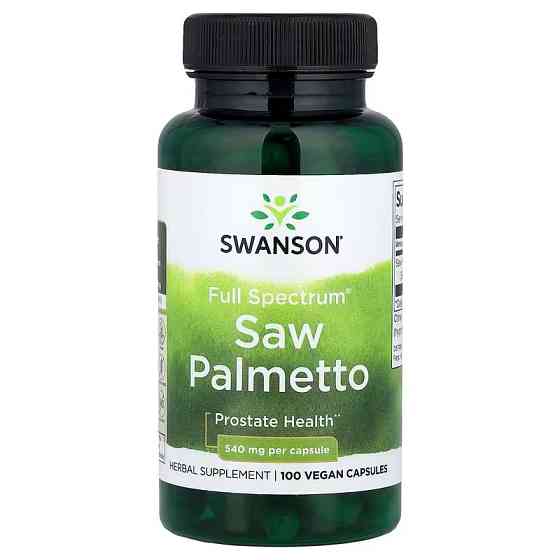 Со пальметто (Saw Palmetto) Swanson 540 мг 100 капсул Киев
