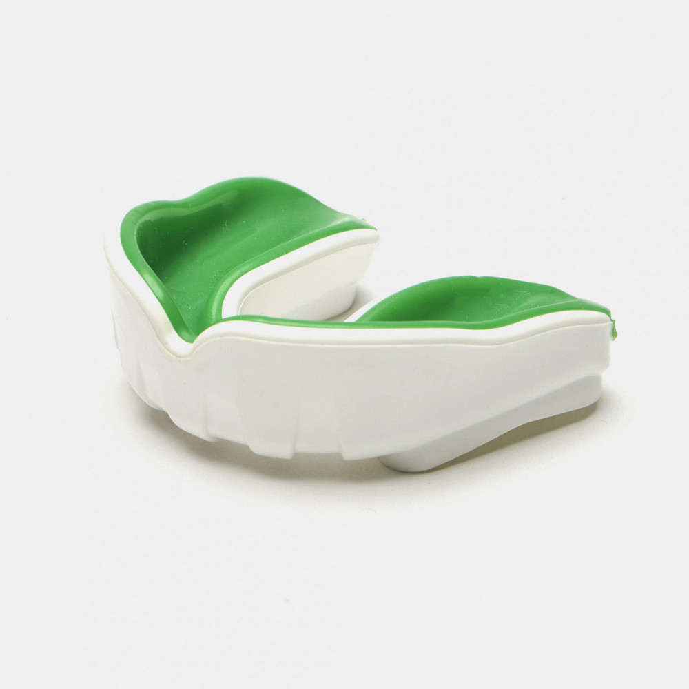 Капа боксерська Leone Powerguard Green анатомічна захисна капа для боксу, MMA та єдиноборств Київ - фото 3