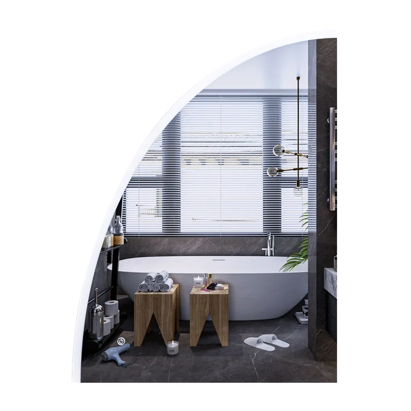 Зеркало Mixxus Premium TOPPER MS02-75x100 с Led Touch, Anti-fog, димером (3-6,5kK) (MP6634) Киев - изображение 1