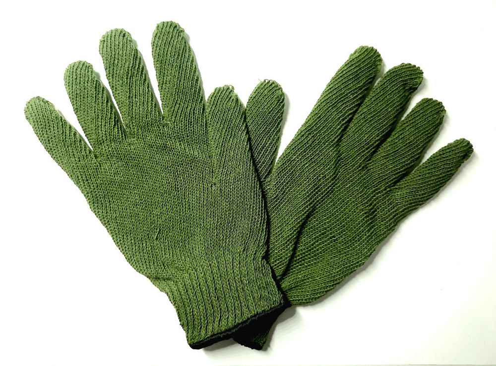 Строительные теплые перчатки рабочие трикотажные бесшовные Павлоград - изображение 1