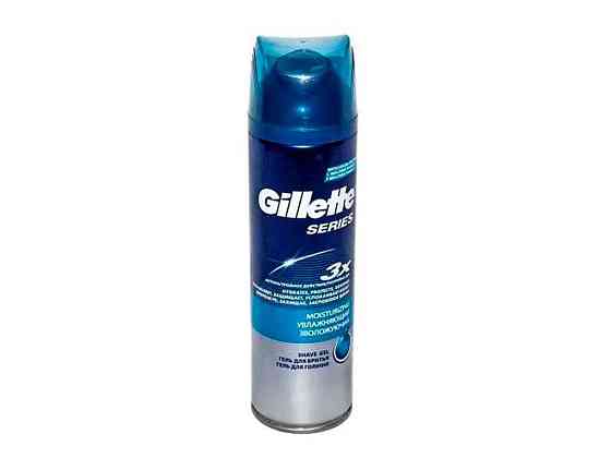 Гель для гоління Series Moisturizing Зволожуючий 200 мл ТМ Gillette Київ