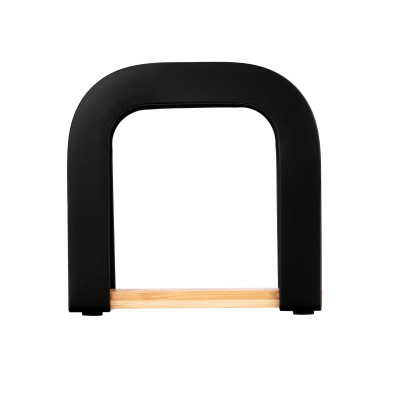 Салфетница Ardesto Midori 12х4.5х12см, метал, бамбук, чорна (AR0911BB) Винница - изображение 2