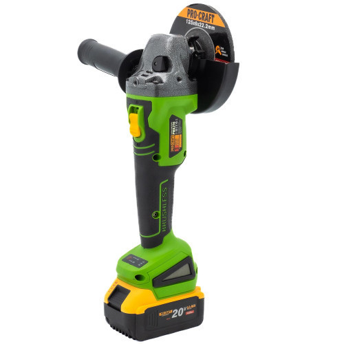 Машина кутова шліфувальна PROCRAFT PWA-216 АКБ і ЗП в компл. Коломия - фото 5