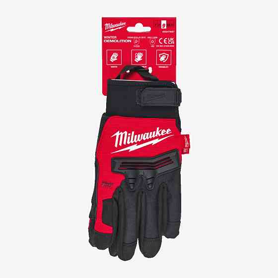 Перчатки MILWAUKEE с защитой от удара, зимние, 9/L Одесса