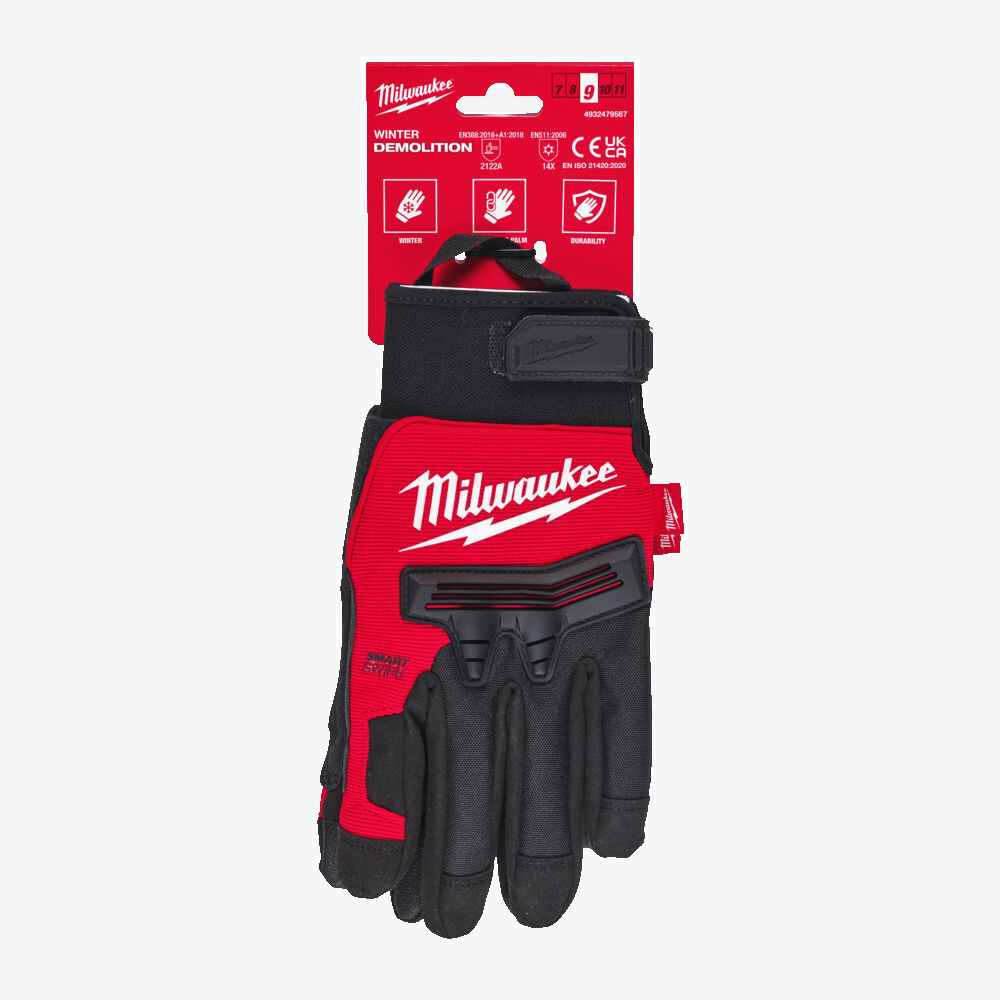 Перчатки MILWAUKEE с защитой от удара, зимние, 9/L Одесса - изображение 2