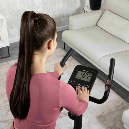 Велотренажер Hop-Sport HS-2080 Spark черно-золотистый (2020) Киев