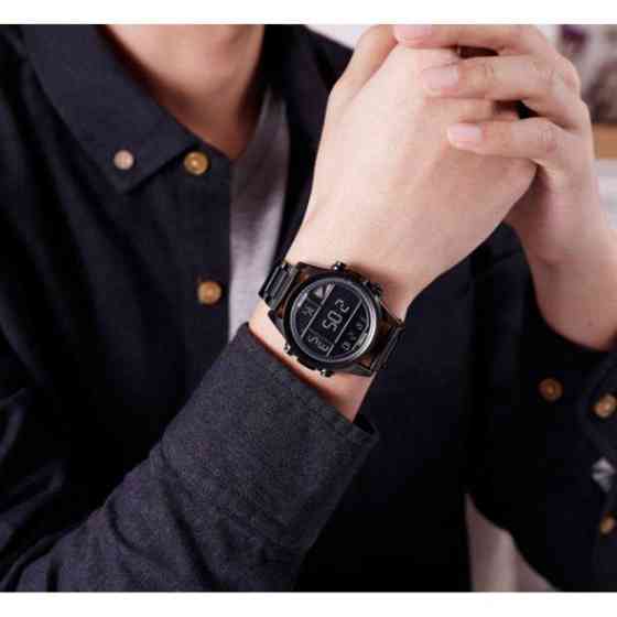 Наручные мужские часы Skmei 1448 Indigo Черный Винница