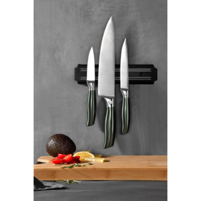 Набір ножів Bergner Midnight, 4 предмети, сталь SS2CR13NH (BG-39262-GR) Вінниця - фото 7