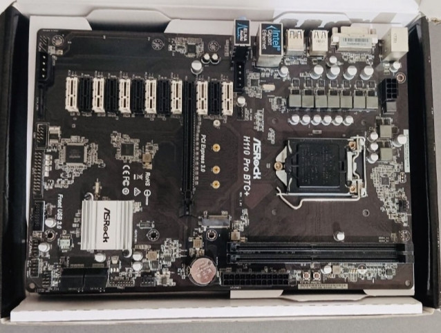 Материнская Плата: ASROCK H110 Pro BTC+ Киев - изображение 2