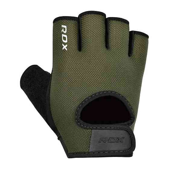 Рукавички для фітнесу RDX T1 Army Green XL Каменское