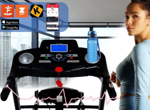 Бігова доріжка електрична THUNDER ICON-D-BLACK Київ - фото 4