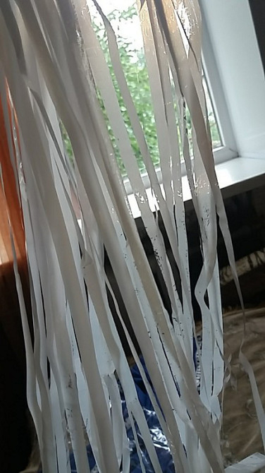 Дощик для фотозони із дефектом 2 м на 1 м білий Київ - фото 2