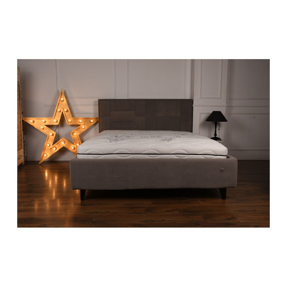 Кровать TaurusDesign Omega Standart на ножках 140x200 светло-серый Киев - изображение 7